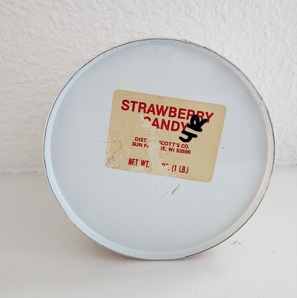 Vintage 1982 Strawberry Shortcake metal tin American Greetings Corp Cheinco - Picture 2 of 7